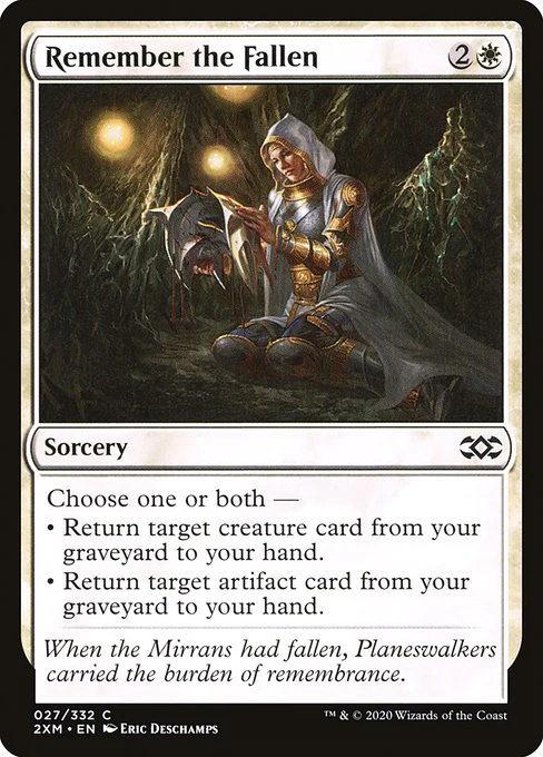 Remember the Fallen (27) (Foil) - Double Masters