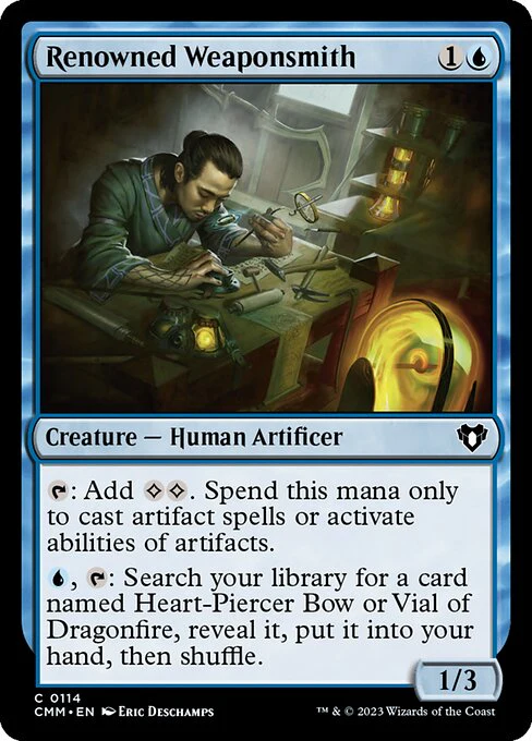 Renowned Weaponsmith (114) - Commander Masters