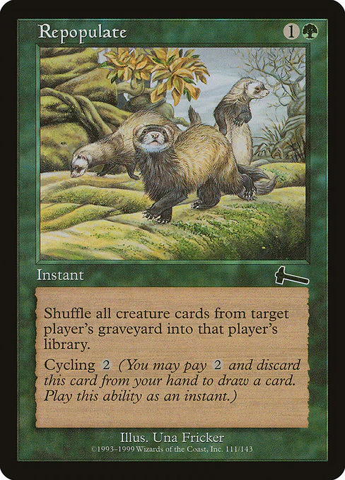 Repopulate (111) (Foil) - Urza's Legacy