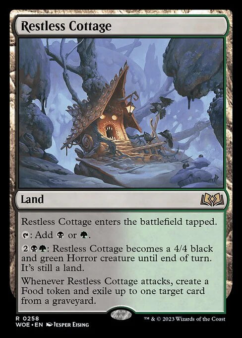 Restless Cottage (258) - Wilds of Eldraine