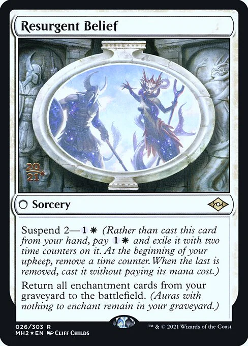 Resurgent Belief (26s) (Foil) - Modern Horizons 2 Promos