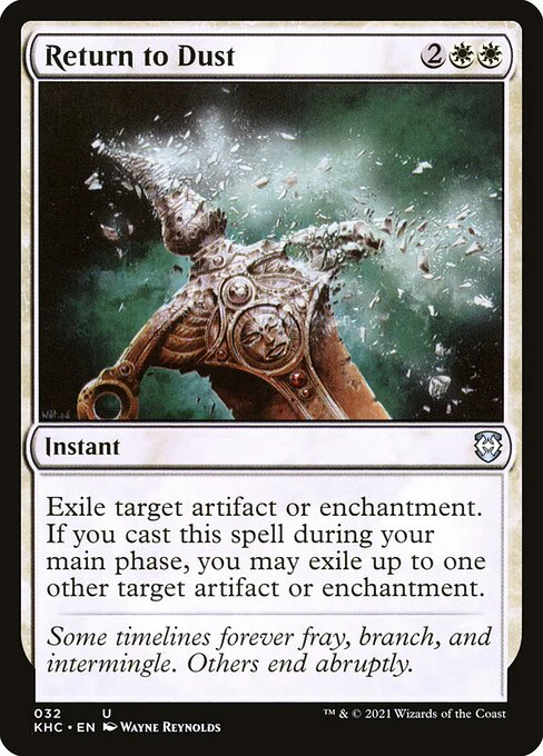 Return to Dust (32) - Kaldheim Commander