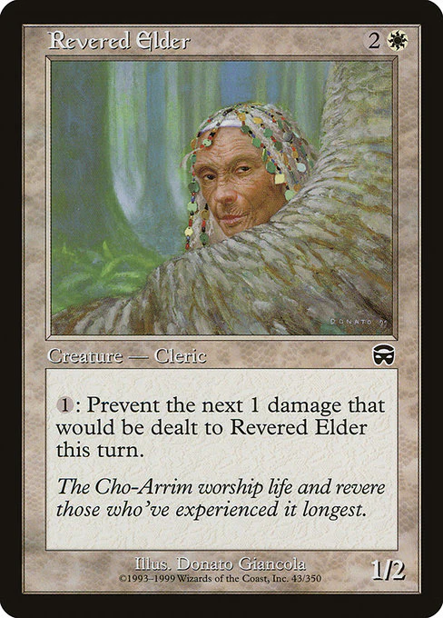 Revered Elder (43) (Foil) - Mercadian Masques