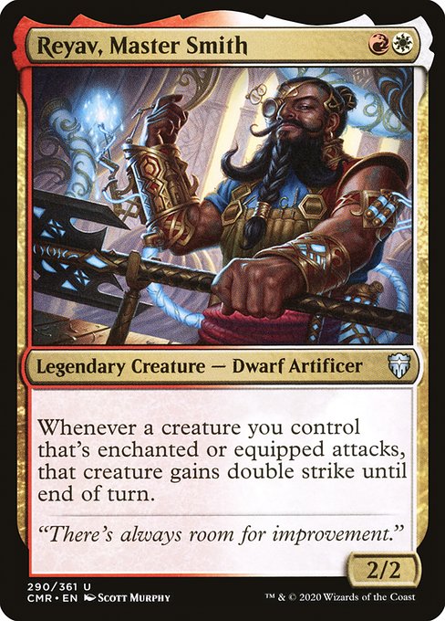 Reyav, Master Smith (290) - Commander Legends