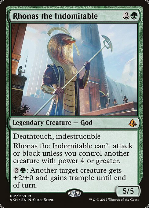Rhonas the Indomitable (182) - Amonkhet