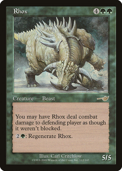 Rhox (112) (Foil) - Nemesis