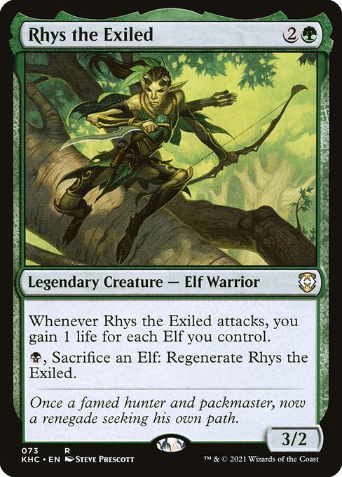Rhys the Exiled (73) - Kaldheim Commander