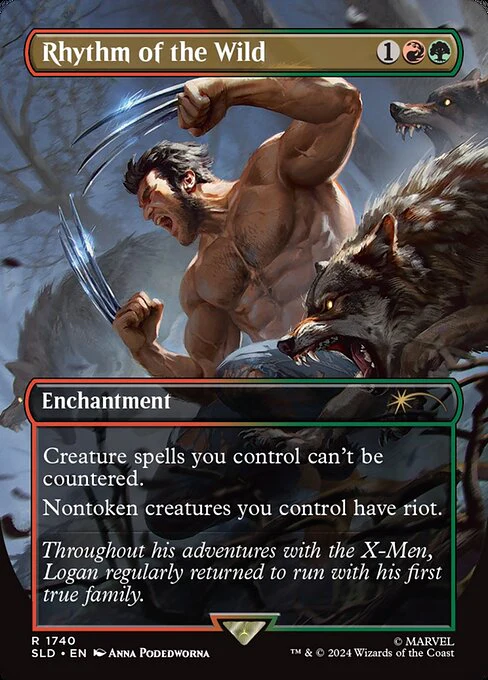 Rhythm of the Wild (1740) - BORDERLESS - FULL ART - Secret Lair Drop
