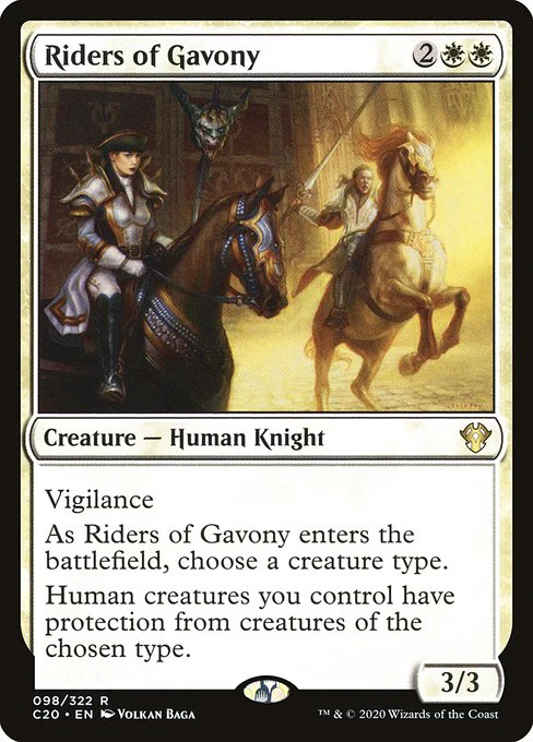 Riders of Gavony (98) - Commander 2020