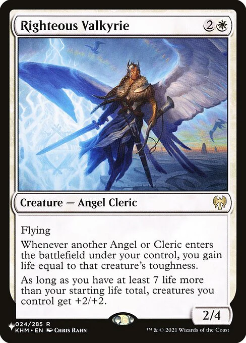 Righteous Valkyrie (KHM-24) (Foil) - The List