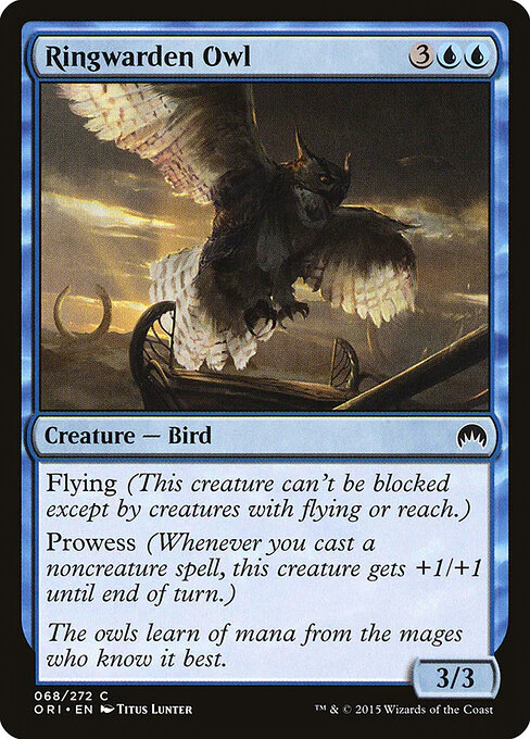 Ringwarden Owl (68) - Magic Origins