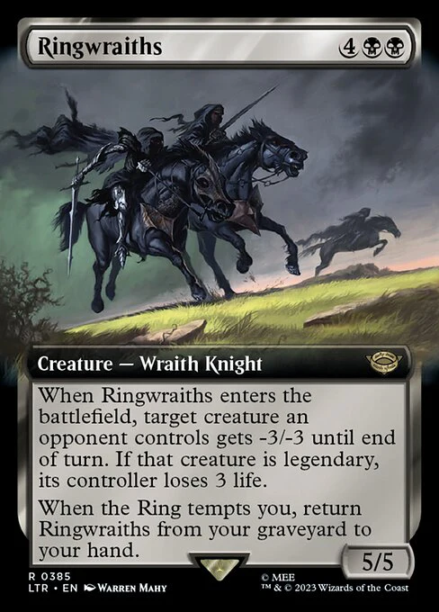 Ringwraiths (385) - EXTENDED ART - The Lord of the Rings: Tales of Middle-earth