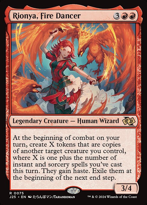 Rionya, Fire Dancer (75) - Foundations Jumpstart