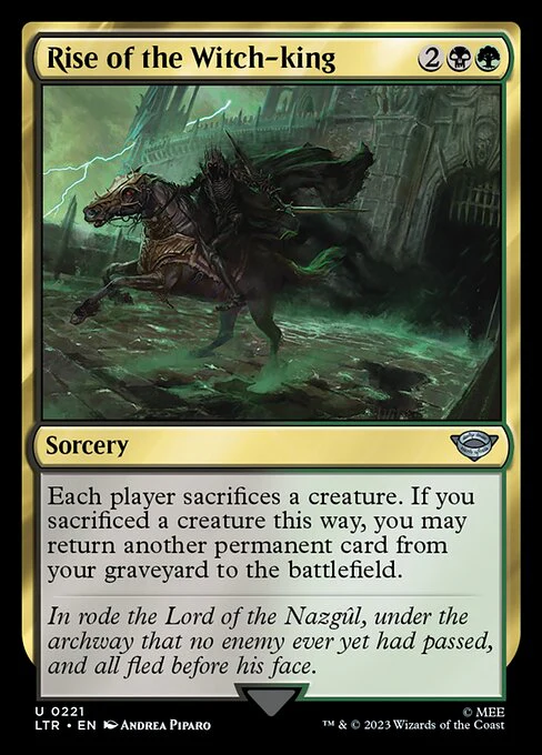 Rise of the Witch-king (221) (Foil) - The Lord of the Rings: Tales of Middle-earth