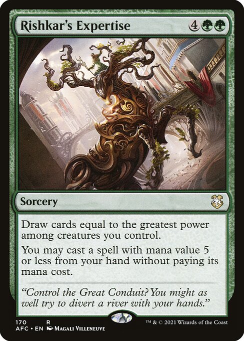 Rishkar's Expertise (170) - Forgotten Realms Commander