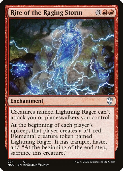 Rite of the Raging Storm (274) - New Capenna Commander