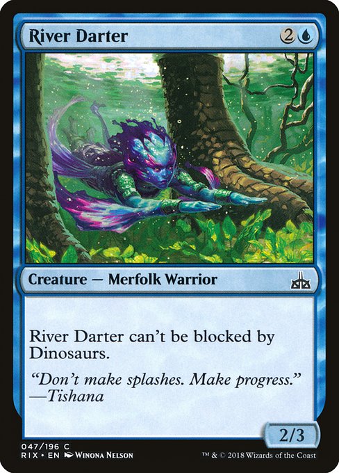 River Darter (47) (Foil) - Rivals of Ixalan