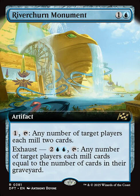 Riverchurn Monument (381) - EXTENDED ART - Aetherdrift