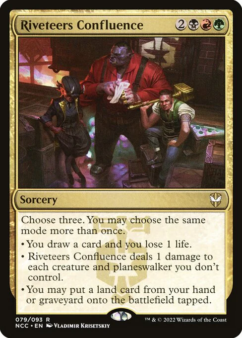 Riveteers Confluence (79) - New Capenna Commander