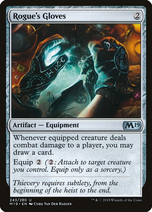 Rogue's Gloves (243) - Core Set 2019