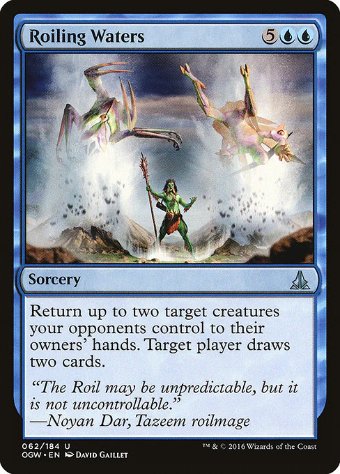 Roiling Waters (62) (Foil) - Oath of the Gatewatch