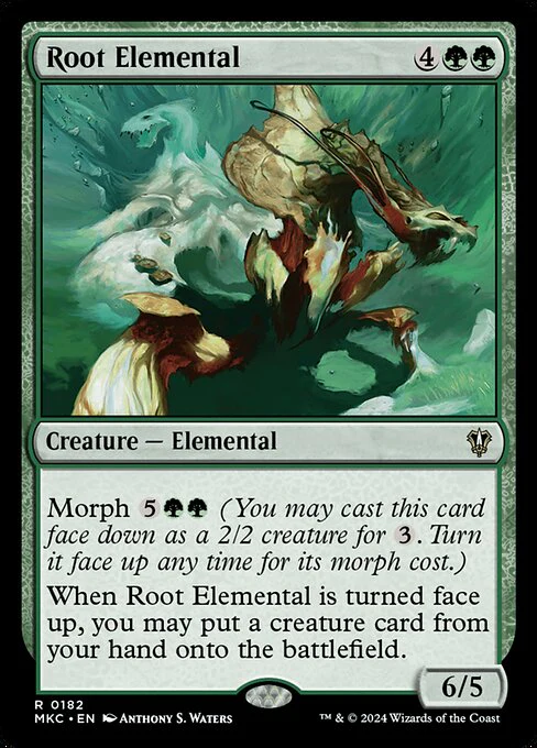 Root Elemental (182) - Murders at Karlov Manor Commander