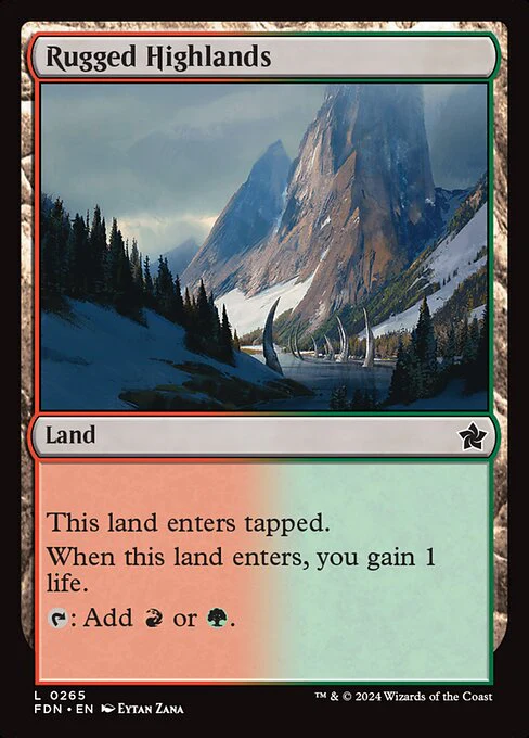 Rugged Highlands (265) - Foundations