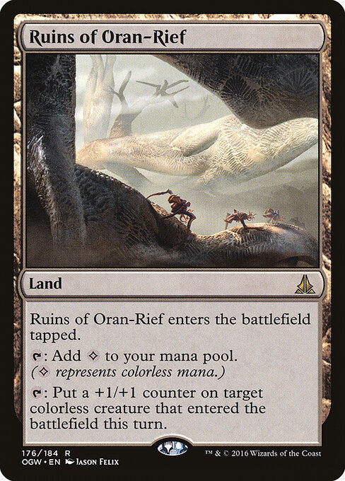 Ruins of Oran-Rief (176) (Foil) - Oath of the Gatewatch