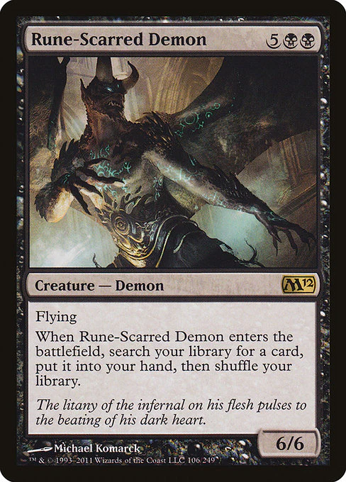 Rune-Scarred Demon (106) - Magic 2012