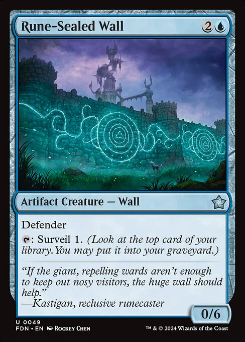 Rune-Sealed Wall (49) - Foundations