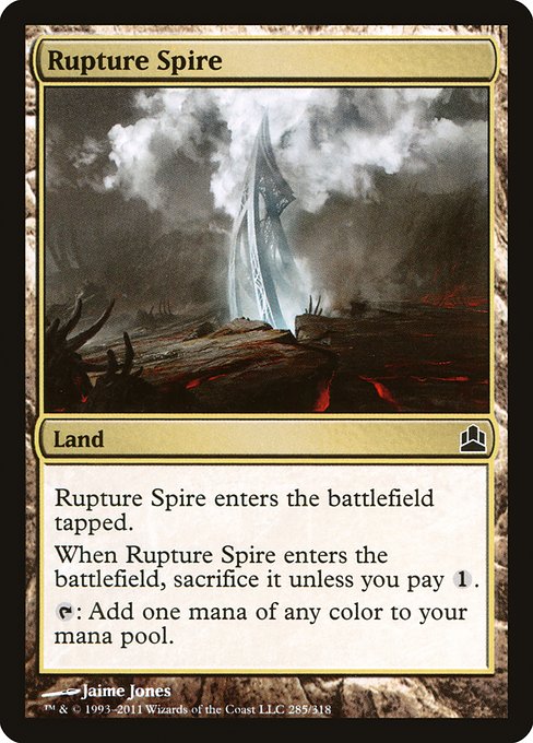 Rupture Spire (285) - Commander 2011