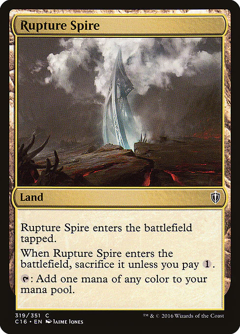 Rupture Spire (319) - Commander 2016