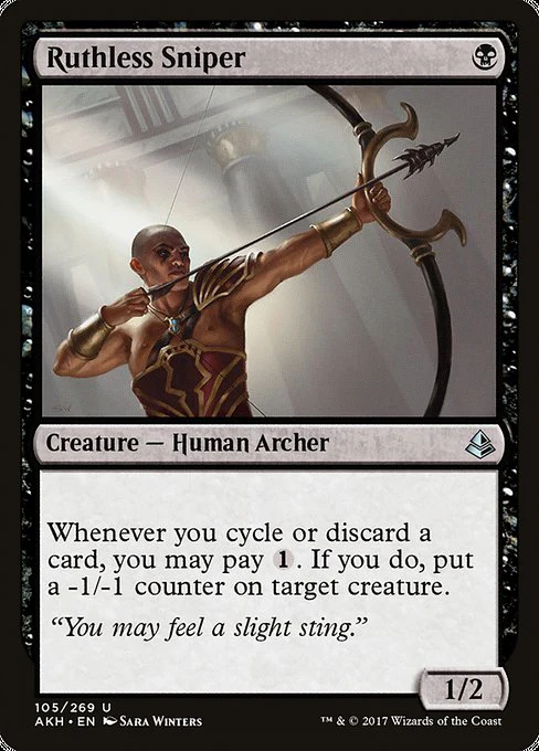 Ruthless Sniper (105) (Foil) - Amonkhet