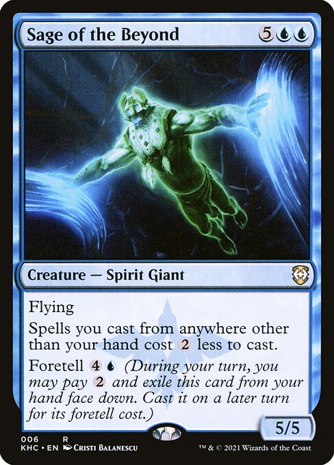 Sage of the Beyond (6) - Kaldheim Commander