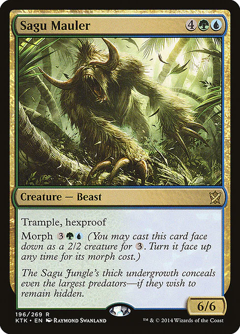 Sagu Mauler (196) - Khans of Tarkir