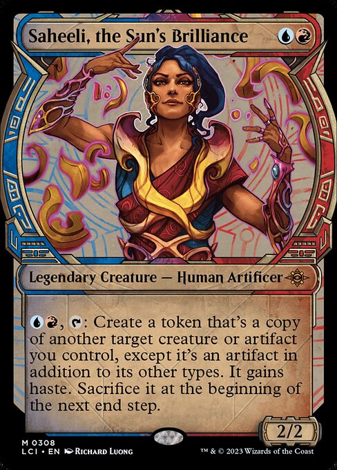 Saheeli, the Sun's Brilliance (308) - SHOWCASE - The Lost Caverns of Ixalan