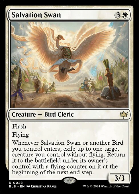 Salvation Swan (28) - Bloomburrow