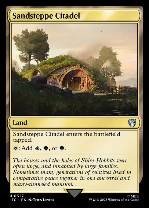 Sandsteppe Citadel (327) - Tales of Middle-earth Commander