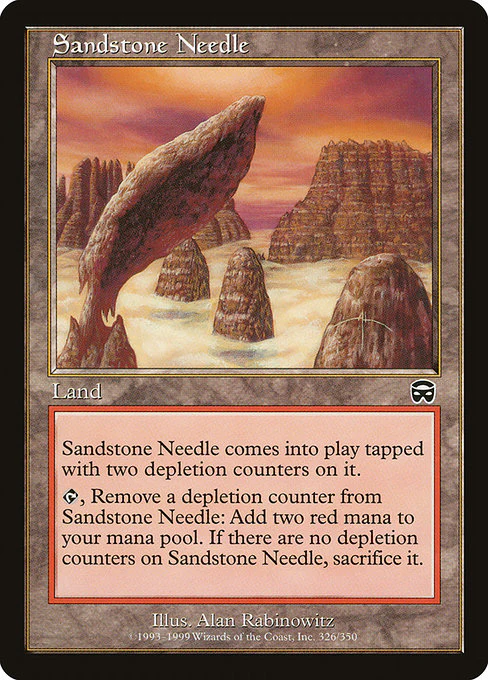 Sandstone Needle (326) (Foil) - Mercadian Masques