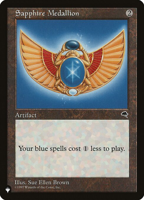 Sapphire Medallion (TMP-306) - The List