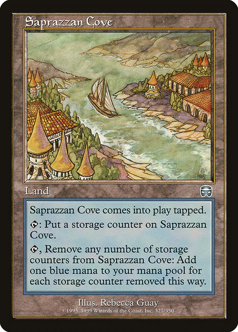 Saprazzan Cove (327) (Foil) - Mercadian Masques