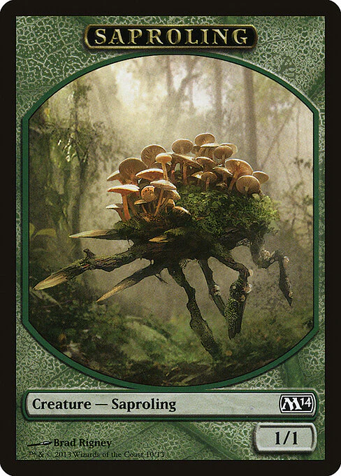 Saproling (10) - Magic 2014 Tokens