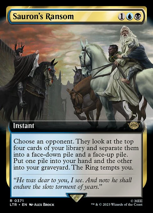 Sauron's Ransom (371) - EXTENDED ART - The Lord of the Rings: Tales of Middle-earth