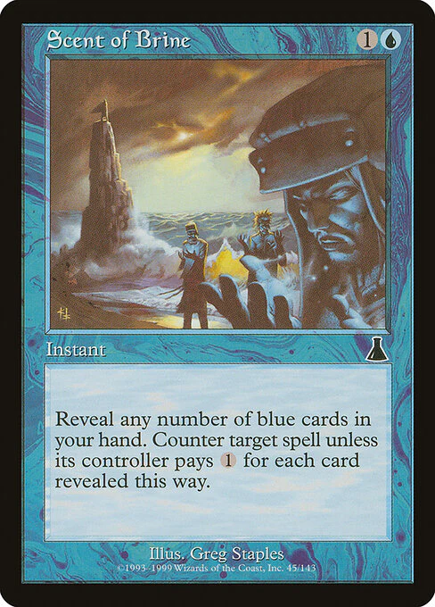 Scent of Brine (45) (Foil) - Urza's Destiny