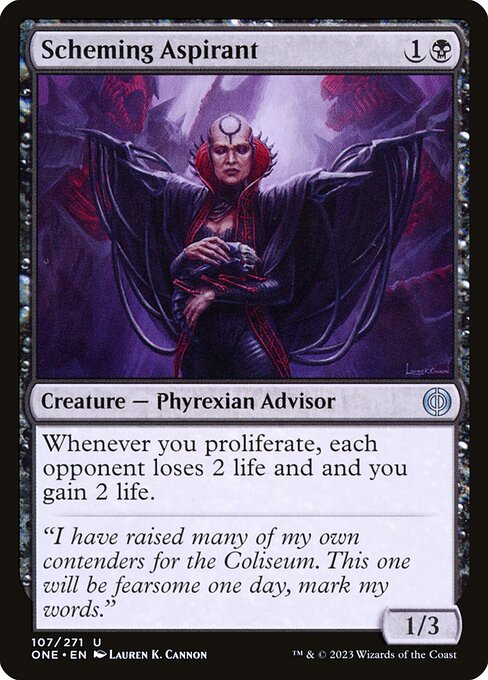 Scheming Aspirant (107) - Phyrexia: All Will Be One