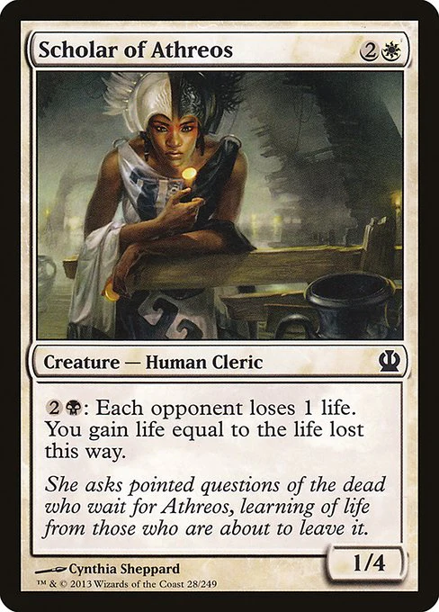 Scholar of Athreos (28) (Foil) - Theros