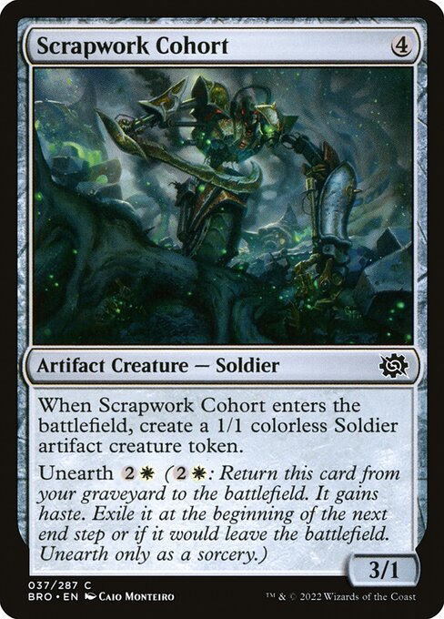 Scrapwork Cohort (37) (Foil) - The Brothers' War