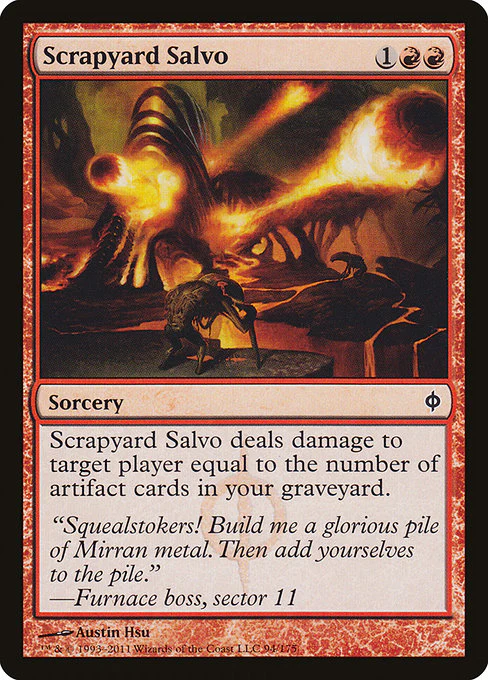Scrapyard Salvo (94) (Foil) - New Phyrexia