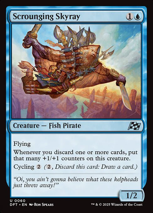 Scrounging Skyray (60) - Aetherdrift