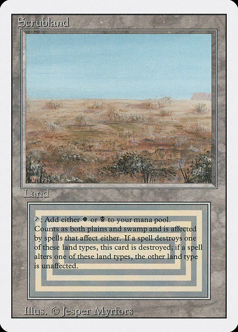 Scrubland (286) - Revised Edition